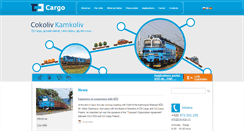 Desktop Screenshot of cdcargo.cz
